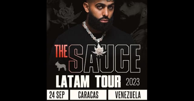 Eladio Carrión - “The Sauce Latam Tour” en Venezuela