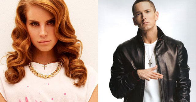 Eminem amenazó con golpear a Lana Del Rey
