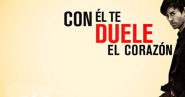 Duele El Corazón, lo nuevo de Enrique Iglesias con Wisin 