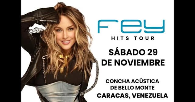 Fey - “Fey Hits Tour 2025” en Venezuela