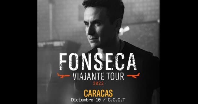 Fonseca regresa a Venezuela con su gira “Viajante Tour”