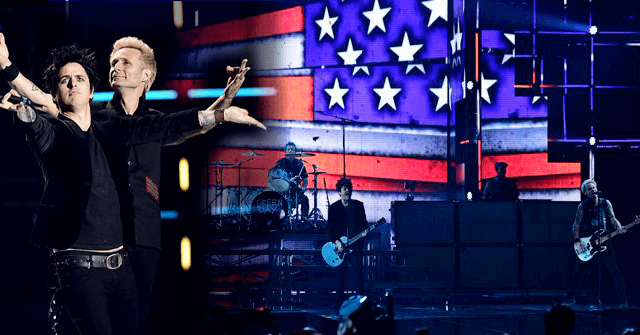 Green Day interpretó American Idiot en los European Music Awards