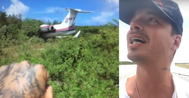 ¡Aterrador! Se estrella avión en el que viaja J Balvin (+VÍDEO)