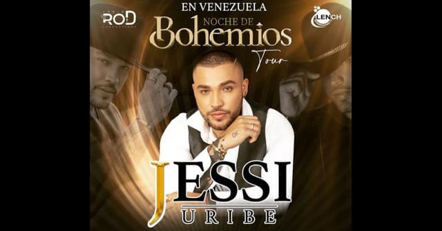 Jessi Uribe - “Noche de Bohemios Tour” en Venezuela