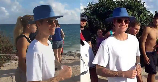 Retiran a Justin Bieber en las ruinas de Tulum en México