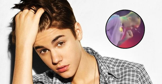 Justin Bieber estornuda y salpica mocos a sus fans