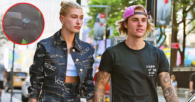 Justin Bieber pasea por las calles con Hailey Baldwin