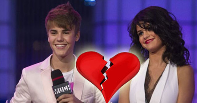 Justin Bieber y Selena Gómez terminaron