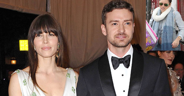 Jessica Biel presume embarazo junto a Justin Timberlake