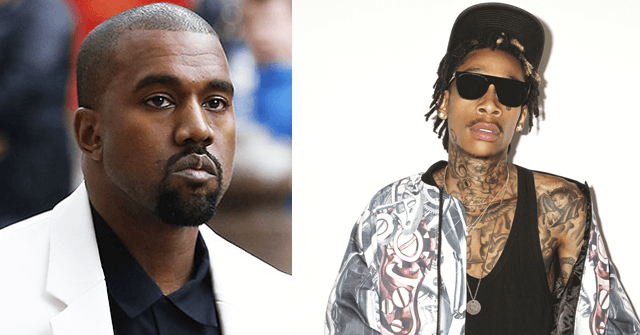 Los raperos Kanye West y Wiz Khalifa se pelearon por Twitter