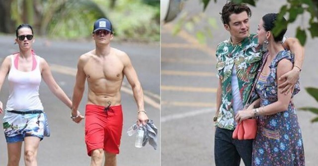 ¡PILLADA! Así fue como capturaron a Katy Perry y Orlando Bloom [FOTOS]