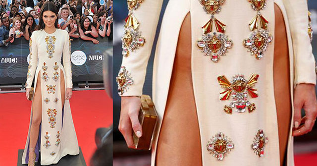 Kendall Jenner causa revuelo en redes al lucir vestido donde no usa ropa interior