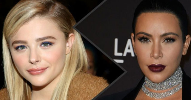 Chloë Grace Moretz y Kim Kardashian discuten por desnudo en Instagram