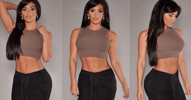 La doble latina de Kim Kardashian 