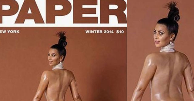 ¡Ahora fotos sin retoque del desnudo de Kim Kardashian!