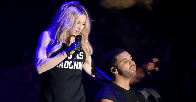 A Madonna no le agradó el beso que le dio a Drake