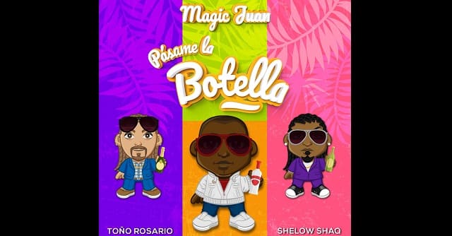 Magic Juan recibe a Toño Rosario y Shelow Shaq en el tema <em>“Pásame La Botella”</em>