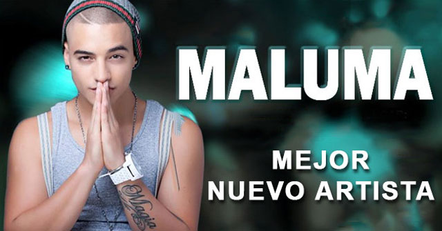 Maluma nominado Mejor Nuevo Artista por el Grammy Latino
