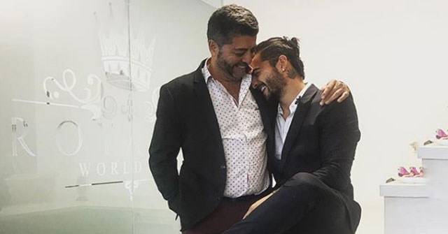 Maluma comparte fotografía junto a su padre