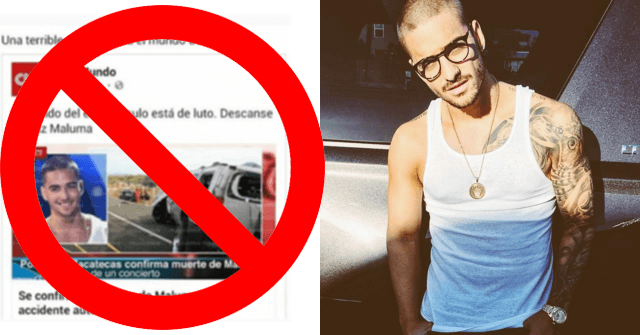 Maluma desmiente supuesta muerte [+FOTO]