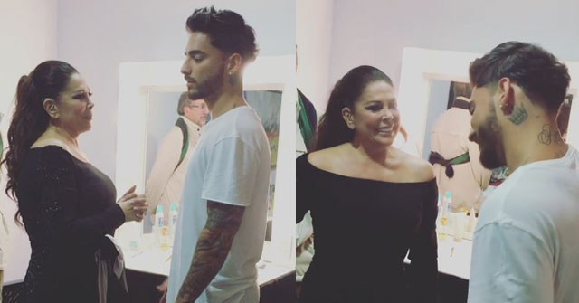 Maluma felicita a Isabel Pantoja por exitoso show en Viña del Mar