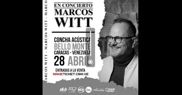 El gran referente de la música “Cristiana” Marcos Witt regresa a Venezuela