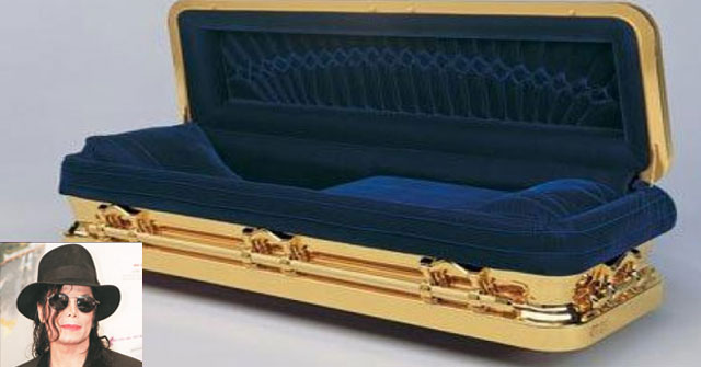 Ataul de Michael Jackson - Michael Jackson's casket