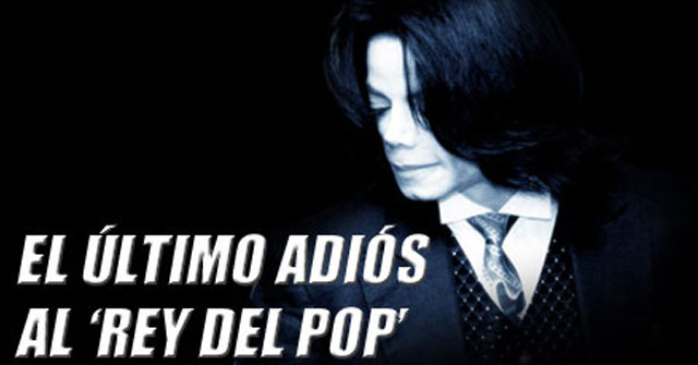 Funeral de Michael Jackson, entierro y adiós