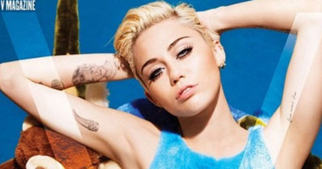 Miley Cyrus se desnuda para V Magazine