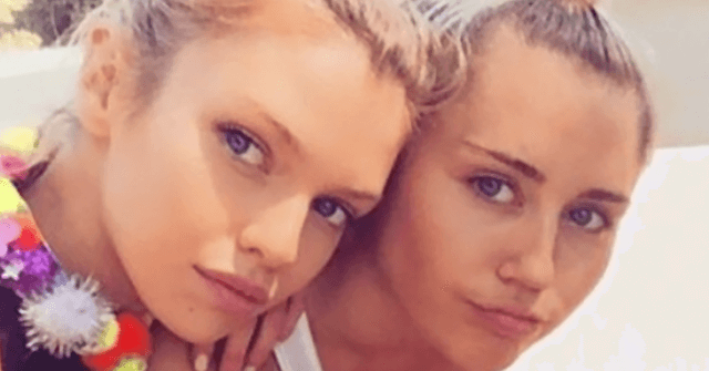 ¡Pilladas! Mira como encontraron a Miley Cyrus y a Stella Maxwell [VIDEO]