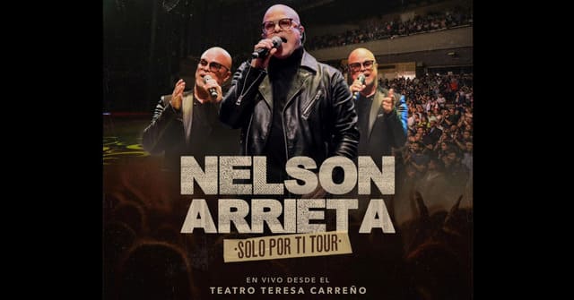 Nelson Arrieta deslumbra con su álbum en vivo: <em>“Solo por ti tour”</em>