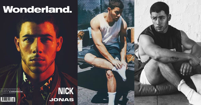 ¡Que sexy! Nick Jonas posa y se confiesa en la edición otoño de Wonderland