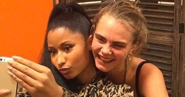 Cara Delevingne emocionada por su relación con Nicki Minaj