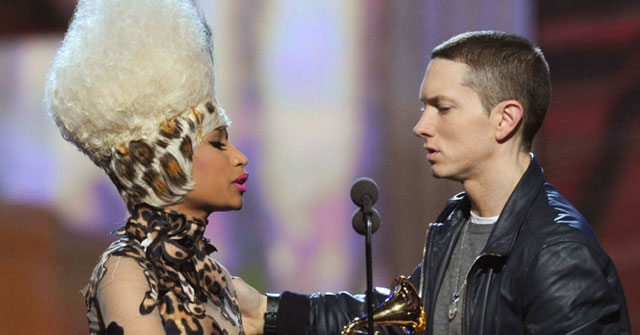 ¿Nicki Minaj afirma su relación con Eminem?