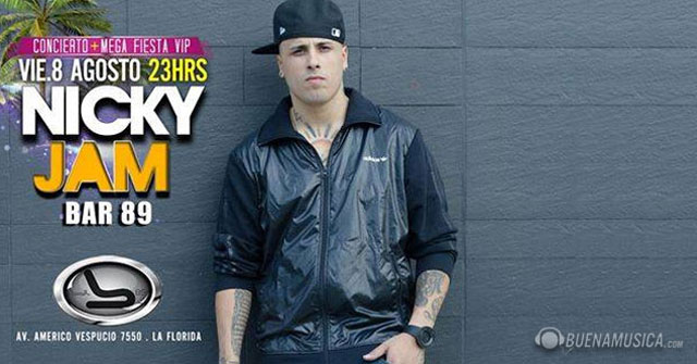 Nicky Jam abandono su presentacion en discoteca chilena tras lanzarle botellas