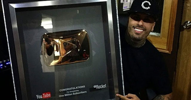 Nicky Jam es el único finalista latinoamericano a Premios YouTube