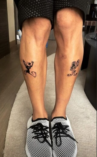 Nicky Jam y sus nuevos tatuajes de los Looney Tunes