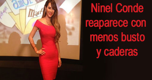 Ninel Condel mostrando menos busto y caderas