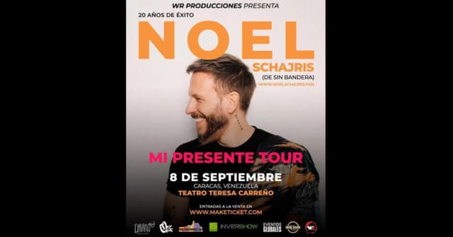 Noel Schajris - Tour “Mi Presente” en Venezuela