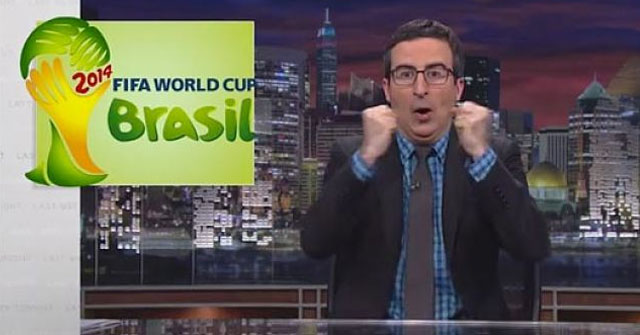 El comediante John Oliver critíca a la FIFA
