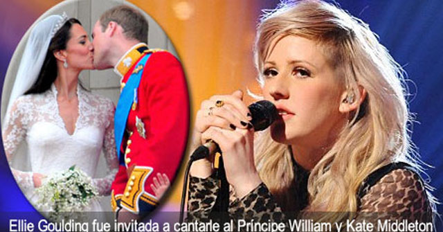 Ellie Goulding canta para el Principe William y Kate Middleton 