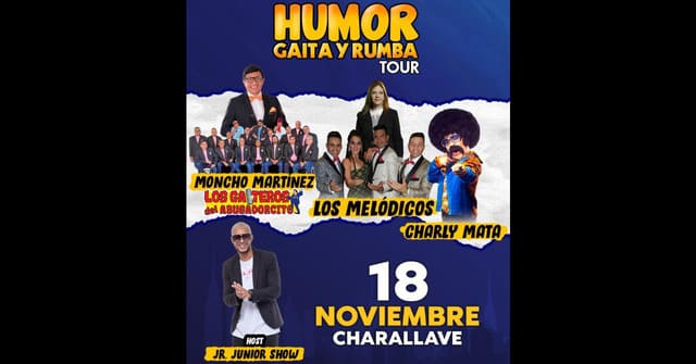 El Tour “Humor, Gaita y Rumba” llega a Charallave
