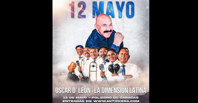 La Dimensión Latina y Oscar D´ León - Concierto en el Poliedro de Caracas