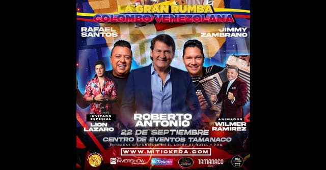 “La Gran Rumba Colombo Venezolana” - Concierto en Caracas