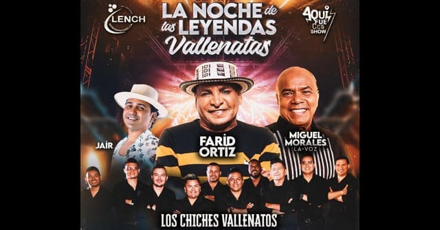“La Noche de las Leyendas Vallenatas”