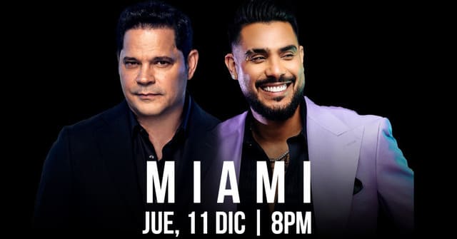 Rey Ruiz y Ronald Borjas - Concierto en Miami
