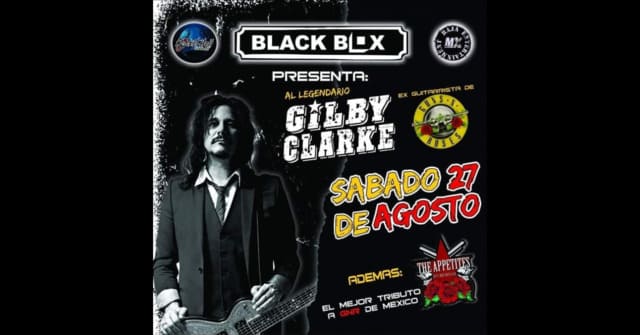 Gilby Clarke, ex-guitarrista de Guns N' Roses, se presentará en Tijuana
