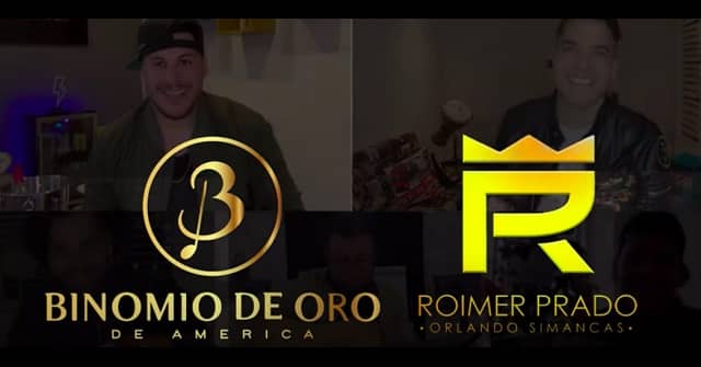 Roimer Prado y Orlando Simancas se unen al Binomio de Oro desde casa