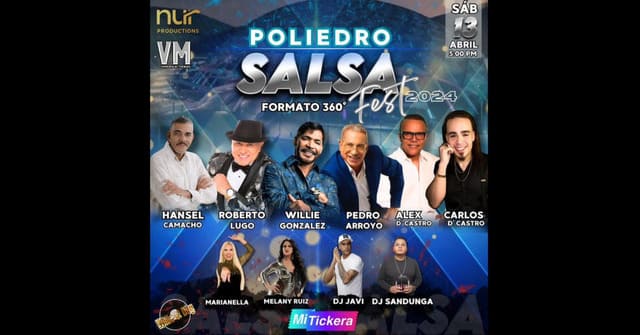El Poliedro de Caracas se prepara para el primer festival 360° de salsa en Venezuela