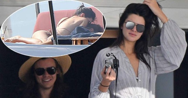 Harry Styles y Kendall Jenner pillados en un yate | FOTOS